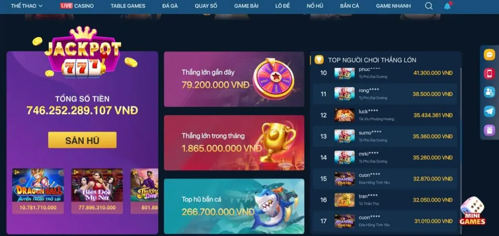 Quản lý tài khoản cá nhân VIP MG188